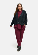 Casaco de malha – confortável, intemporal & com detalhes de estrutura 'Cotona'