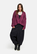 Casaco de malha – confortável, intemporal & com detalhes de estrutura 'Cotona'