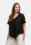 Kekoo Shirt Asymmetrisch 'Ibiza'