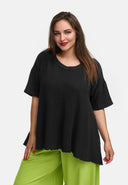 A-line shirt made of linen 'Venti'