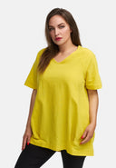 Pitkä paita pellavasta pallosiluetilla 'Venti'