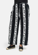 Straight stretch trousers made of viscose 'Sovana'