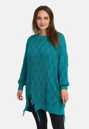 'Cotona' Gebreid Shirt Lang – casual & gezellig