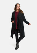 'Cotona' gebreid vest – gezellig, zacht & met elegante breistructuur