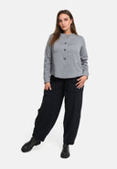 'Juline' Casaco-blusa – Denim com stretch, feminino & moderno