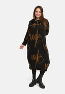 'Isalie' Vestido – suave, artístico & expressivo