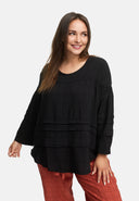 Lös tunika med etappsnitt 'Ferina'