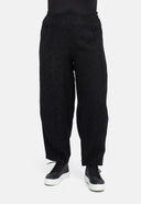 Wijde broek met structuurpatroon 'Noira'