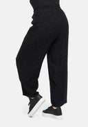 Wijde broek met structuurpatroon 'Noira'