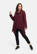 Tunica linea ad A con collo a scialle 'Floréa'