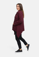 Tunic A-line with cowl collar 'Floréa'