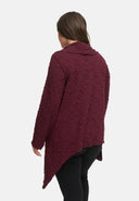 Tunic A-line with cowl collar 'Floréa'