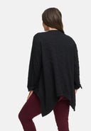 Jacket asymmetrical with zipper 'Floréa'