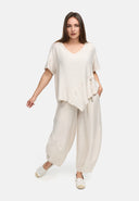 Kekoo Shirt Asymmetrisch 'Ibiza'
