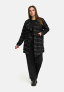 Casaco 'Noelle' – elegante, brilho suave & festivo