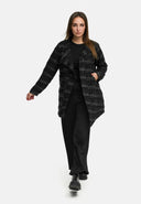 Casaco 'Noelle' – elegante, brilho suave & festivo