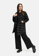 Casaco 'Noelle' – elegante, brilho suave & festivo