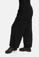 'Brunel' Hose – acogedor stretch, edel strukturiert & verstellbarem Saum