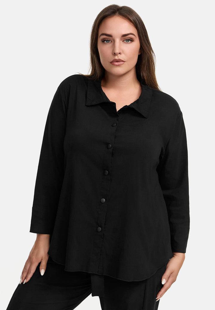 Kekoo Bluse 'Luxe Noir'