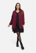 Lang bluse afslappet af hamp-bomulds-mix 'Elure'