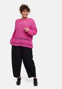 Koszulka dzianinowa 'Cotture' – Miękki w dotyku, stylowy krój i przewiewna