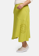 Jupe 'Livia' – Ligne A, asymétrique et extensible