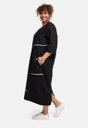 'Saria' Midi Dress – simple, comfortable & natural