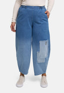 Pantalones 'Sky' – Denim de primera calidad, parche y elástico