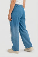 Calças 'Sky' – Denim Premium, Remendo & Elasticidade