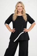 'Saria' pusero – epäsymmetrinen, kevyt ja luonnollinen