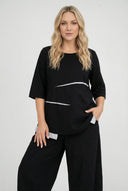 Tunika 'Saria' – krój w kształcie litery A, codzienna i nieskomplikowana