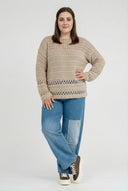 'Cotture' Striktrøje – Blød Berøring, Stilfuldt Snit & Luftig