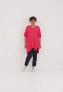 Tunic V-Mhuineál 'Crissa' – éadrom, réchúiseach & caolú figiúr