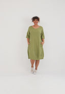 Sukienka 'Olina' – lekka, strukturalna i miękka z rozciągliwego materiału